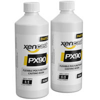 Xencast PX90 Hard Flexible Polyurethane Resin 1kg (37oz)Kit Thumbnail