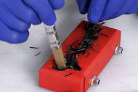 Loading Chopped Carbon Fiber Tow Into 3D Printed Compression Mold Thumbnail