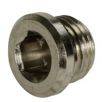 Blanking Plug 1/4" BSP Top View Thumbnail