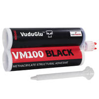 VM100 Black 10min Methyl Methacrylate Adhesive 400ml (13.5oz) Twin Tube Thumbnail