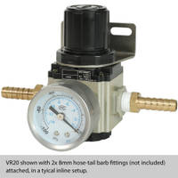 VR20 with Bracket and Hose Tail Barbs Thumbnail