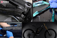 Carbon Fiber Bike Frame Reinforced with XPREG XC110 Prepreg Carbon Fiber Thumbnail